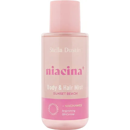 STELLA DUSTIN BODY & HAIR MIST SUNSET BEACH + NIACINAMIDE 250ML Product