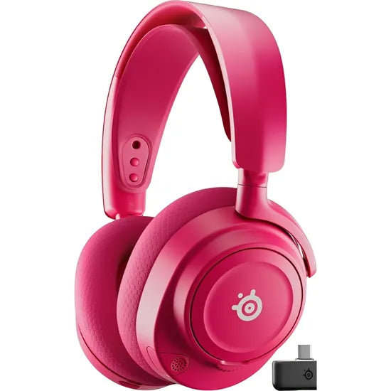 AURICULAR STEELSERIES 61746 ARCTIS NOVA 7P GEN 2 WIRELESS PC/PS5/SWITCH/BT/38H/360°/MAGENTA Product