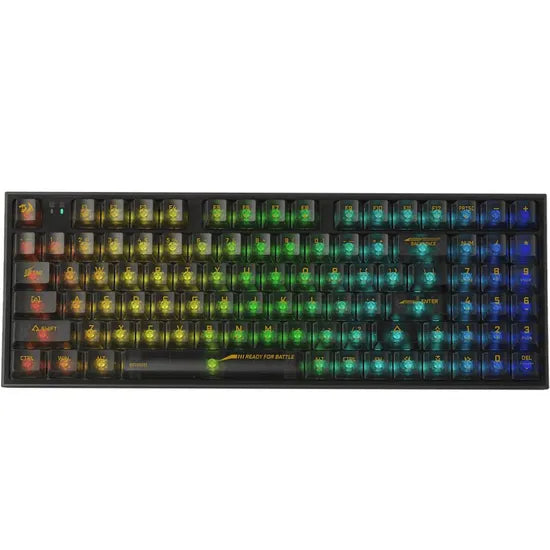 TECLADO REDRAGON IRELIA PRO K658CTB-RGB-PRO BLACK/TRANSPARENTE Product