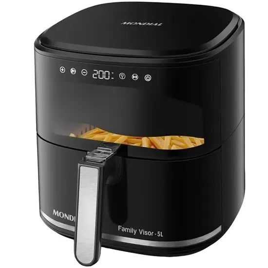 FREIDORA ELECTRICA MONDIAL FAMILY AF-50-DV 5L/2000W/PANEL DIGITAL/BLACK 220V Product