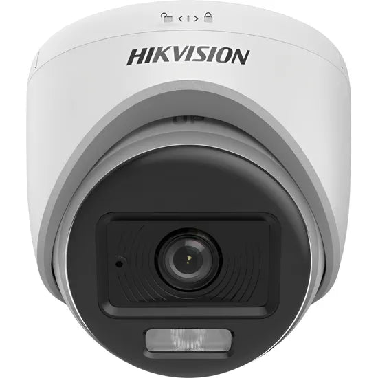 CAMARA DE SEGURIDAD HIKVISION CAM TURRET DS-2CE70KF0T-LPFS 3K COLORVU 4MP/2.8MM/MIC Product
