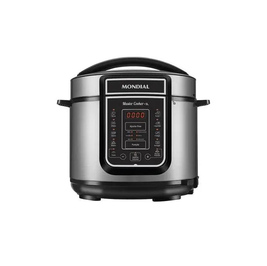 OLLA A PRESIÓN MONDIAL PE-38 MASTER COOKER 220V - NEGRO/GRIS