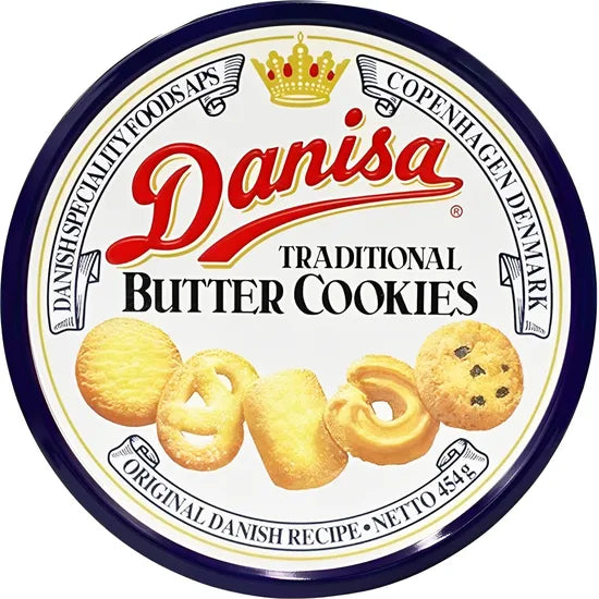 GALLETITA DANISA MANTECADA BUTTER COOKIES LATA 454GR Product