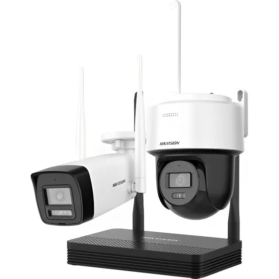 KIT CCTV HIKVISION NKS422W03H NVS MICROSD 2 CAM (1BULLET/1MINI PT) IP WIFI 2WAY/MIC Product