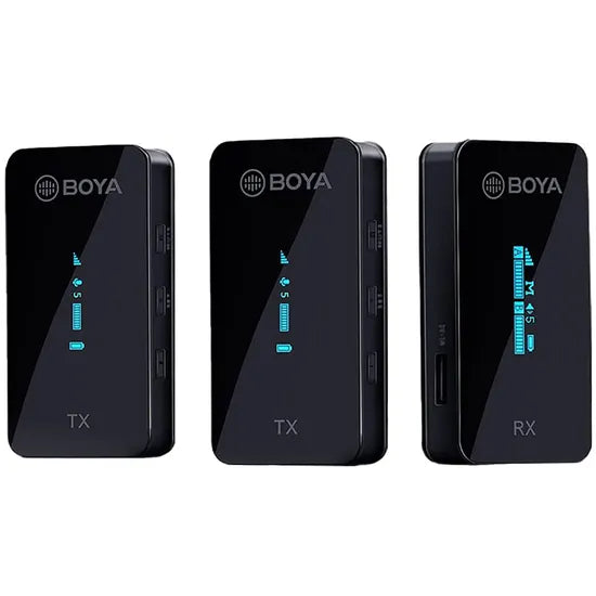 MICROFONO BOYA BY-XM6-K2 WIRELESS (2TX+RX) Product