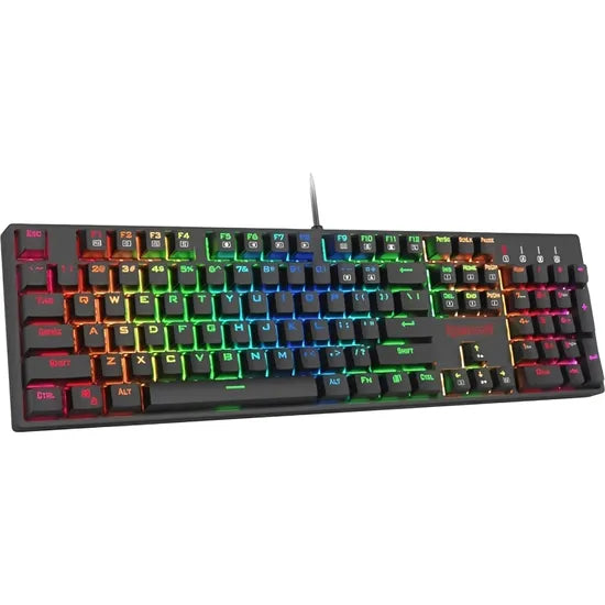TECLADO REDRAGON SURARA K582RGB RGB SWITCH RED INGLES/BLACK