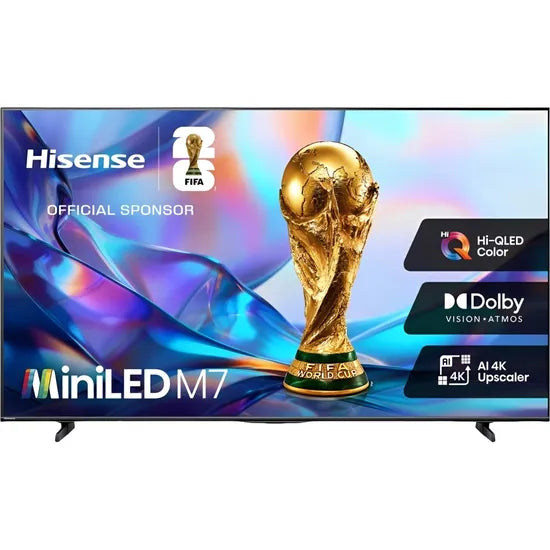 TV SMART 55"" HISENSE M7 SERIES 55M7QG MINI LED 4K/DOLBY ATMOS/VOICE/BT/ALEXA/HDR10+ Product