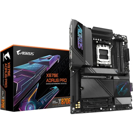 PLACA MADRE GIGABYTE AM5 X870E AORUS PRO HDMI/USB3.2/4M.2/DDR5/ATX