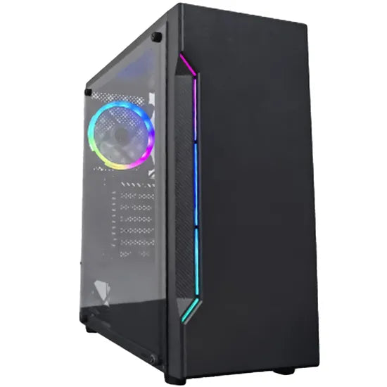 GABINETE SATELLITE GAMER 1101K 1 FAN ATX RGB