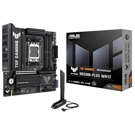 PLACA MADRE ASUS AM5 TUF GAMING B850M-PLUS WIFI7 HDMI/DP/USB3.2/3M.2/DDR5/MATX Product