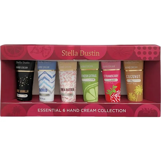 STELLA DUSTIN KIT CREMA DE MANO ROJO 6X1 30ML Product