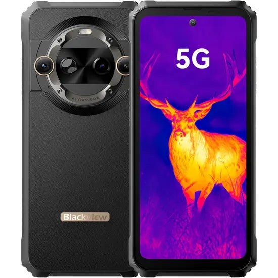 CEL BLACKVIEW BL9000 PRO 512GB/12GB 5G C/ CAM TERMICA PHANTOM BLACK RESIST. GOLPES/AGUA Product