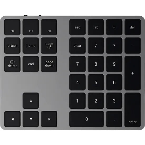 TECLADO NUMERICO SATECHI SLIM WIRELESS ST-XLABKM TECLAS DE FUNCION SPACE GRAY