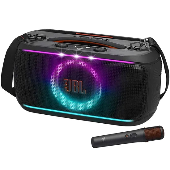 SPEAKER PORTATIL JBL PARTYBOX ON THE GO 2 PLUS BIVOLT C/ MICROFONO
