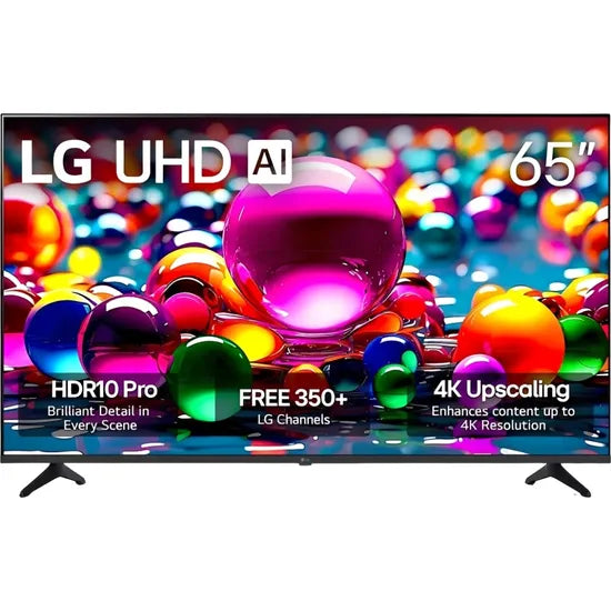 TV SMART 65"" LG CLASS LED AI 65UA7700PUB 4K UHD/WEBOS 25/DIG/BT/CAST/HDR10 (SIN ISDB-T)