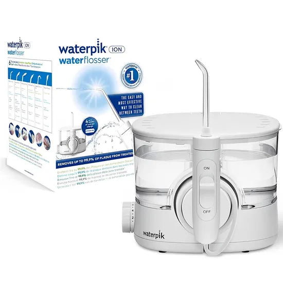 WATERPIK LIMPIADOR DENTAL PROFESIONALCORDLESS ION WF-11 BIV/6PACK/10NIV/651ML/RECARGABLE/WHI