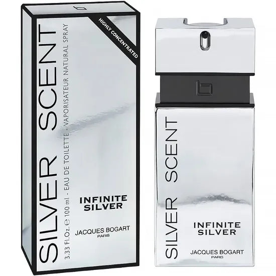 PERFUME  JACQUES B. SILVER SCENT INFINITE SILVER 100ML EDT - MASCULINO