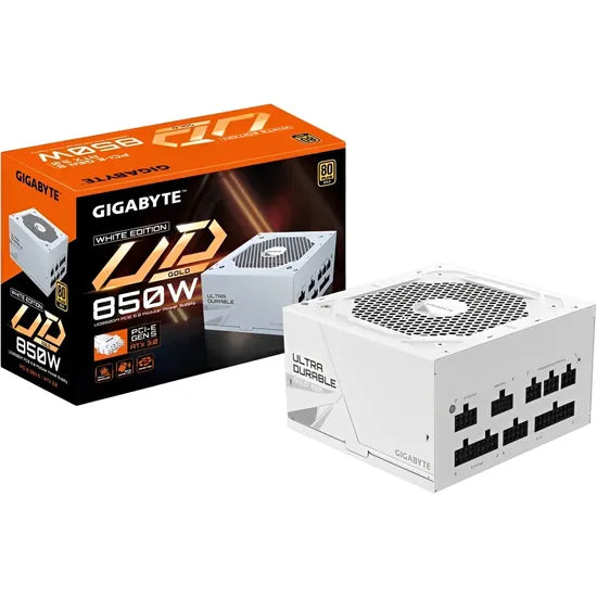 FUENTE GIGABYTE 850W GP-UD850GM PG5W 80 PLUS GOLD FULL MODULAR WHITE 3GTA.BR-PY Product