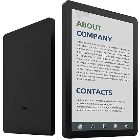 TABLET E-READER BIGME B6 COLOR 6"" 32GB/ANDROID/BLACK (KINDLE)