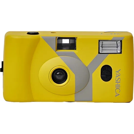 CAMARA ANALOGICA YASHICA MF-1 SNAPSHOT ART YELLOW