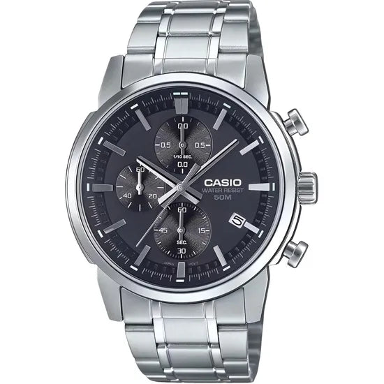 RELOJ CASIO DRESS MTP-E510D-1A1VDF BLACK/SILVER Product