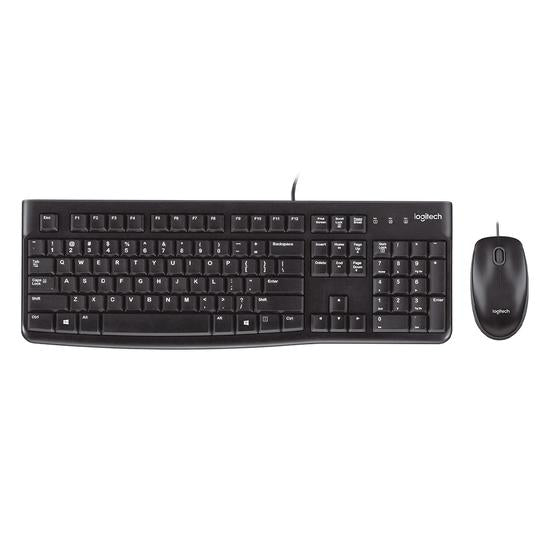 Teclado USB Logitech MK120 con Mouse