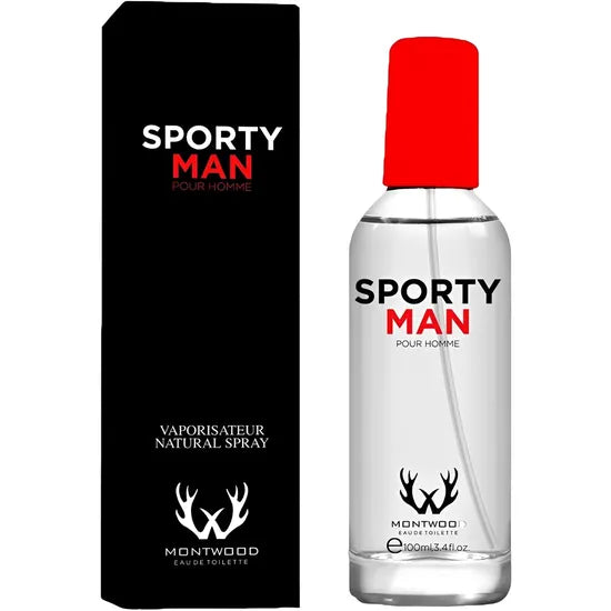 PERFUME  MONTWOOD SPORTY MAN EDT 100ML - MASCULINO