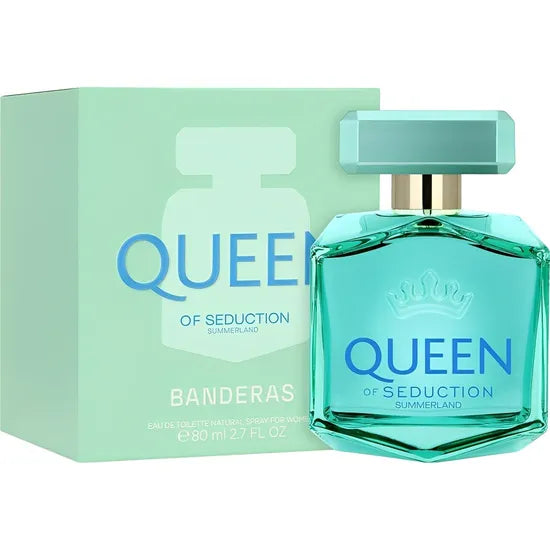 PERFUME  BANDERAS QUEEN OF SEDUCTION SUMMERLAND EDT 80ML – FEMENINO