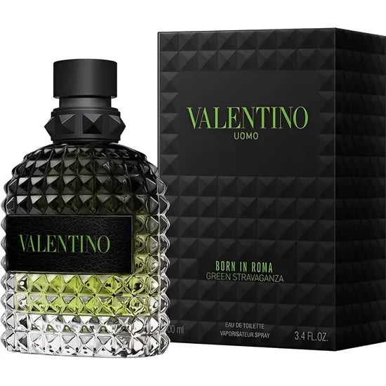 PERFUME  VALENTINO UOMO BORN IN ROMA GREEN EDT 100ML – MASCULINO Product