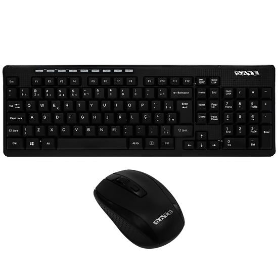 Teclado satélite inalámbrico AK-751G con Mouse