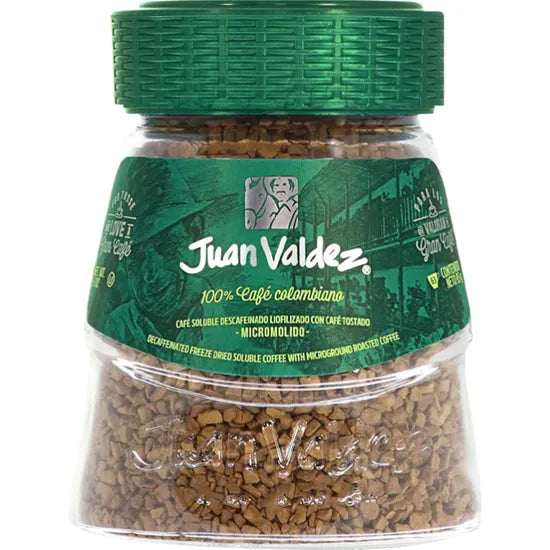 CAFE SOLUBLE JUAN VALDEZ DESCAFEINADO 95GR Product