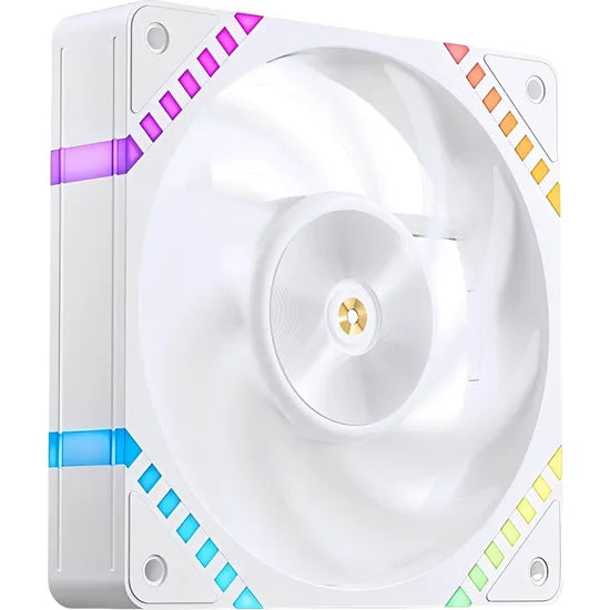 COOLER FAN JONSBO HF2-120W 120MM WHITE