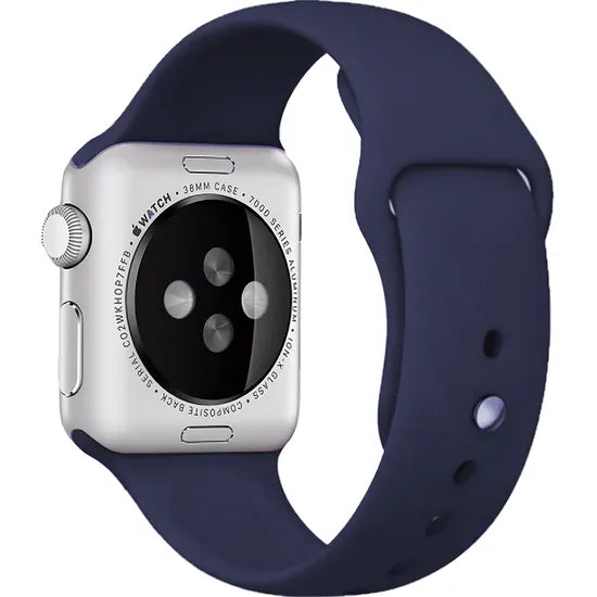 PULSERA 4LIFE P/ APPLE WATCH 38/40/41MM SILICONE AZUL MARINO