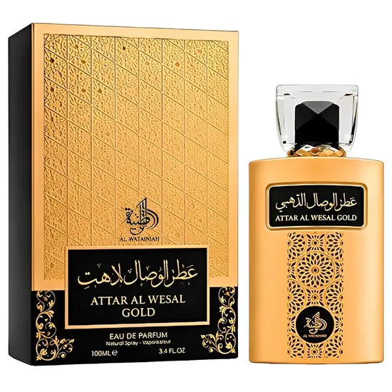 PERFUME  AL WATANIAH ATTAR AL WESAL GOLD EDP 100ML - UNISEX