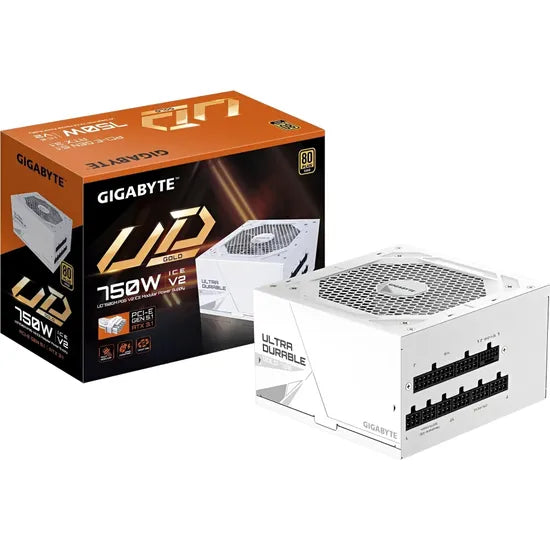 FUENTE GIGABYTE 750W GP-UD750GM PG5 V2 ICE 80 PLUS GOLD FM 3GTA.BR-PY