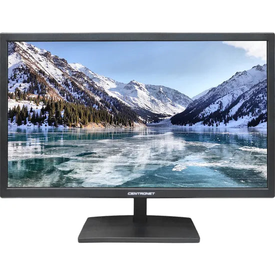 MONITOR 22"" CENTRONET CTR-MN22 FHD/60HZ/SPEAKER/HDMI/VGA/RCA/USB BLACK