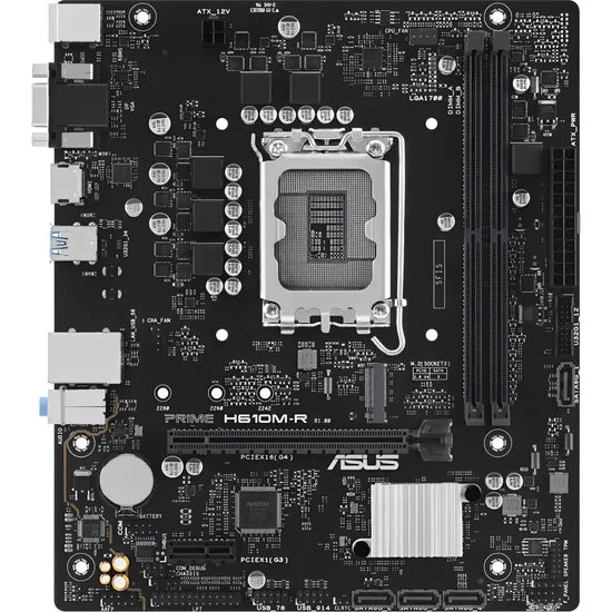 PLACA MADRE ASUS 1700 H610M-R PRIME HDMI/DP/M.2/USB3.2/MATX