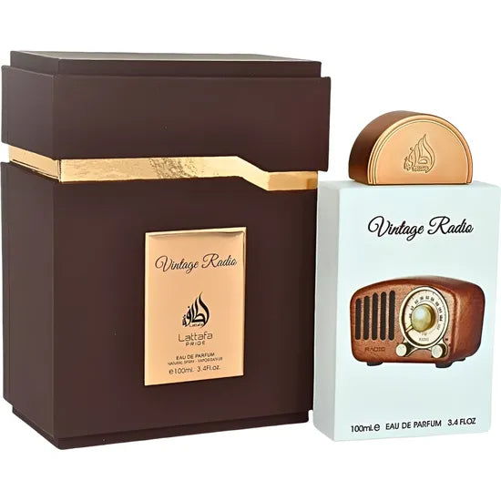 PERFUME  LATTAFA PRIDE VINTAGE RADIO EDP 100ML - MASCULINO