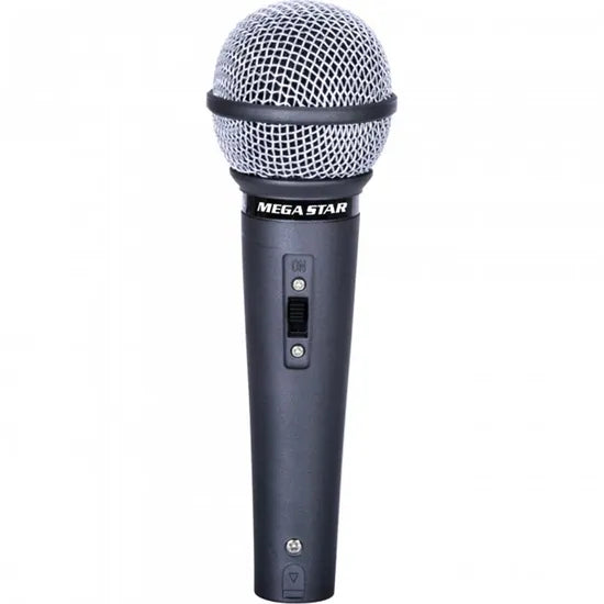 MICRÓFONO MEGA STAR DEH355 CON CABLE - NEGRO Product