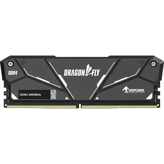 MEM DDR4 8GB/3600MHZ KEEPDATA DRAGONFLY GAMING BLACK KDH36C18B/8G Product