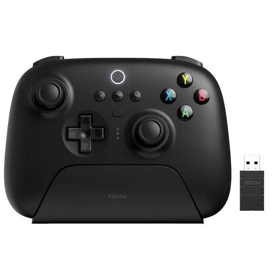 8BITDO CONTROL ULTIMATE WIRELESS 2.4 C/BASE DE CARGA BLACK WINDOWS/ANDROID/APPLE Product