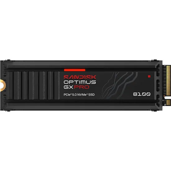 SSD 2TB M.2 NVME SANDISK OPTIMUS GX PRO 8100 C/DIS PCIE GE5X4 14900-11000 SDSP82200TAH-000E0