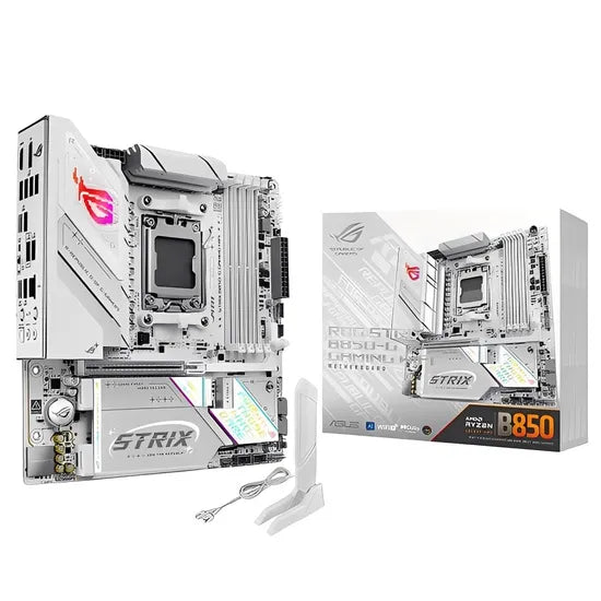 PLACA MADRE ASUS AM5 ROG STRIX B850-G GAMING WIFI HDMI/DP/USB3.2/4M.2/DDR5/ATX Product
