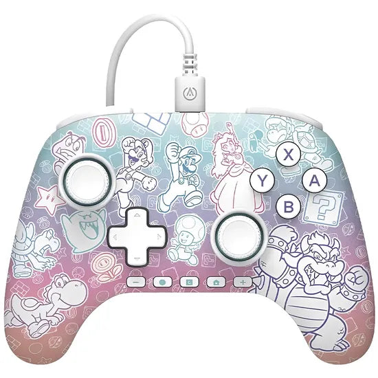 VJ NINTENDO SWITCH CONTROL POWERA MUSHROOM KINGDOM PWA-A-15331 Product