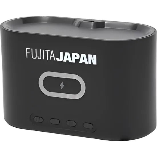 RELOJ DE MESA FUJITA JAPAN CON CARGADOR WIRELESS BLACK FJ0051