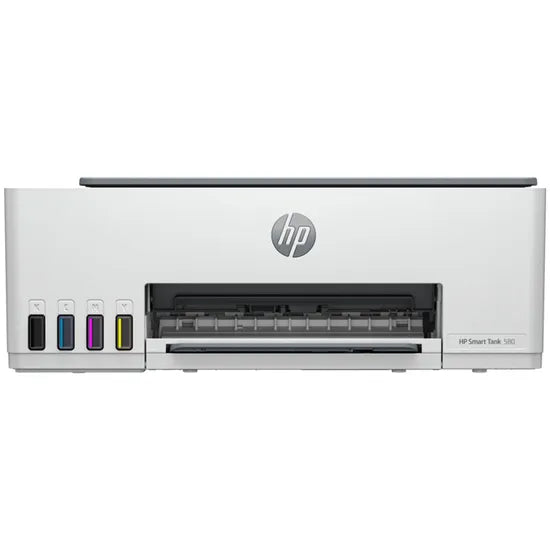 IMPRESORA ICS HP SMART TANK 580 BIV WHITE BT/WIFI/A4/22PPM/GT52/GT53