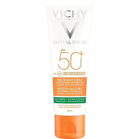 PROTECTOR SOLAR VICHY  CAPITAL SOLEIL UV -CLEAR MATIFICANTE SPF50 50ML Product