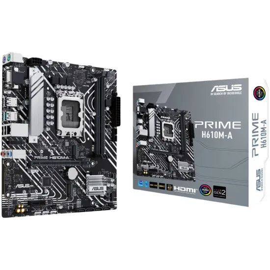 PLACA MADRE ASUS 1700 H610M-A PRIME HDMI/2M.2/USB3.2/DDR5/AURA/MATX Product