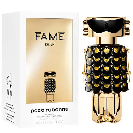PERFUME  RABANNE FAME PARFUM  80ML REFILLABLE - FEMENINO