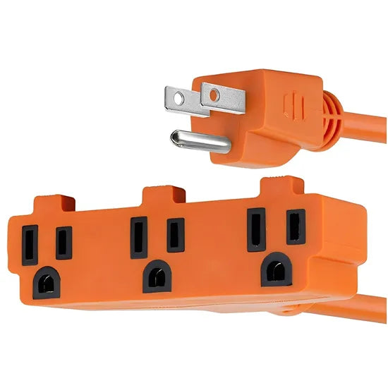 CABLE FORZA FOC-1302OR ALARGUE TRIPLE EXTENSIÓN 1M NARANJA Product